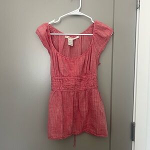 Max Studio Tie Blouse, Size Medium